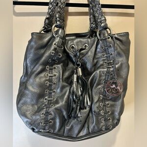 Michael Kors Black Slouchy Handbag